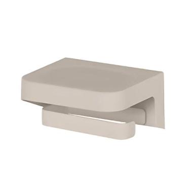 Imagem de Porta Papel Higiênico De Parede Suporte Banheiro Eleve Ou, Bege