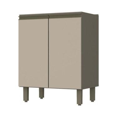 Imagem de Balcão 2 Portas 60cm Sem Tampo Connect Duna-cristal - Móveis Henn Duna-cristal