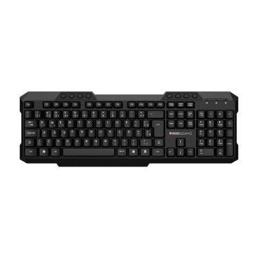 Imagem de Teclado com Fio Kross USB Multimídia ABNT2 Preto KE-K106V3