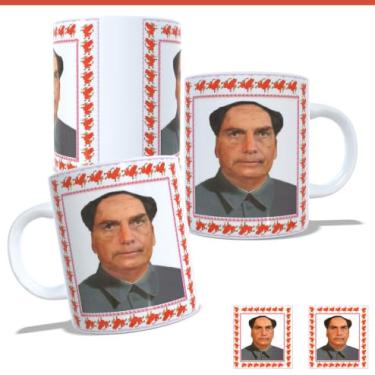 Imagem de Caneca Meme - Bolsotsé Social Credit Battle - Bolsoxina