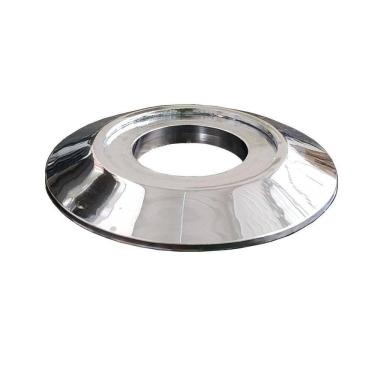 Imagem de Canopla Cromada Acabamento Torneira Conexão Registro De 1/2