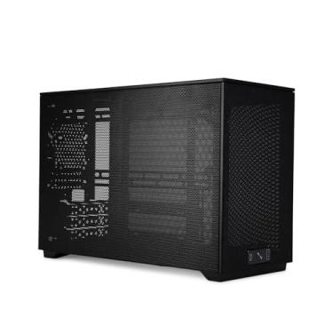 Imagem de SSUPD Meshroom D Mini-ITX SFF Capa para PC Gaming Painéis de Malha 15L, Compatível RX9070/5090, 240/280mm AIO