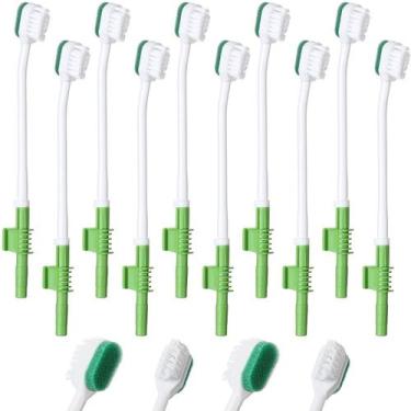 Imagem de Escova de dentes Suction Swab Didaey, 10 unidades de higiene bucal des