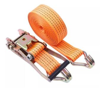 Imagem de Cinta Com Catraca Carga 5 T 50mm 10metro Caminhão Amarração - mk