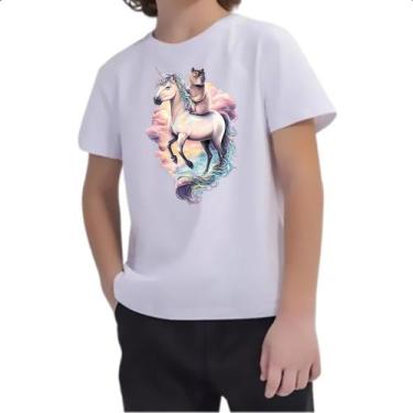 Imagem de Camiseta Infantil Capivara com unicornio - Alearts, 14