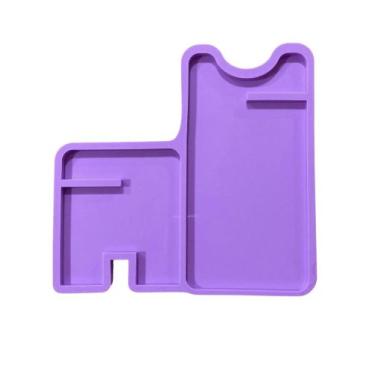 Imagem de R310 Molde de silicone porta celular resina decorar - confeitaria dos 