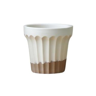 Imagem de Vasos de flores de cerâmica nórdica cor mista cerâmica grossa criativa casa vaso floral de alta qualidade vasos de flores decorativos