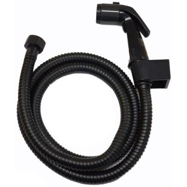 Imagem de Ducha Higiênica Black Noir Suporte e Flexível 1,2m - 4906003BLNOK100 -