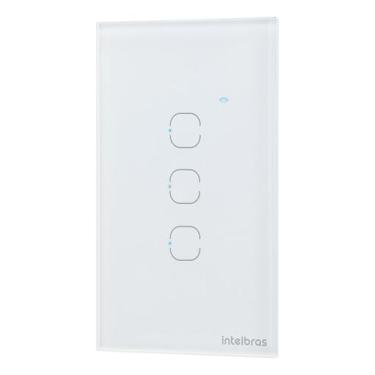 Imagem de Interruptor Inteligente Zigbee 3 Botões branco Izy Smart Intelbras Ezs