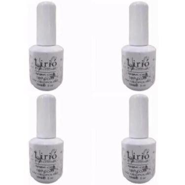 Imagem de Kit 4 Ultra Selante Top Coat Lirió Porcelana Gel Finalizador - Lirio