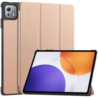 Imagem de Kepuch Custer Capas para Xiaomi Pad 7S Pro 12.5",Couro-PU Bolsas Estojos - Rose Ouro