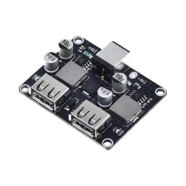 Imagem de Conversor Buck DC-DC USB QC3.0 QC2.0 6-32V Para 5V 9V 12V 24V Módulo D