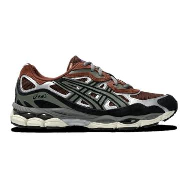 Imagem de ASICS Gel-NYC - Masculino (Preto/Marrom/Prata), Preto/marrom/prata, 40