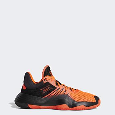 Imagem de Tênis de basquete masculino Adidas D.o.n.ssue #1, Black/Solar Red/Solar Red, 9