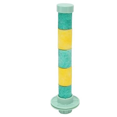 Imagem de Suporte de Gaiola de Pássaro, Bico de Moagem de Papagaio de Areia de Quartzo para Calopsita para Pássaro Periquito (Genericx3y4dge7cm-12)