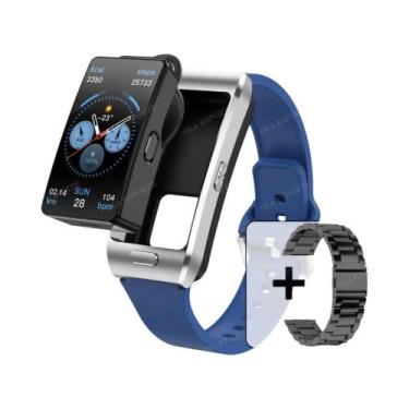 Imagem de Relógio Inteligente Unissex Com GPS E Bluetooth 2 Em 1 Com Fones De Ou