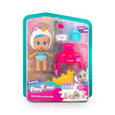 Imagem de Boneca Cry Babies Playtime Dreamy Com Carrinho Multikids - BR2463