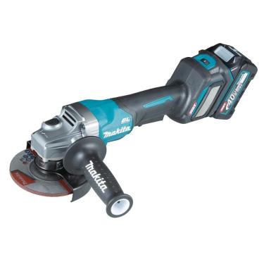 Imagem de Esmerilhadeira Makita 125Mm C/2Bat 4Ah 40V Ga032Gm201