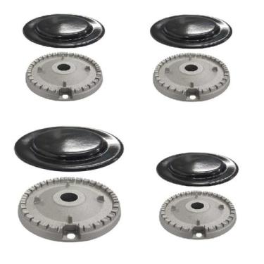 Imagem de Kit queimador+espalhador para cooktop consul 4 bocas cd060ae - MDR DIS