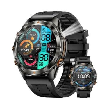 Imagem de Relógio Inteligente Militar Masculino LIGE Para Atividades Ao Ar Livre