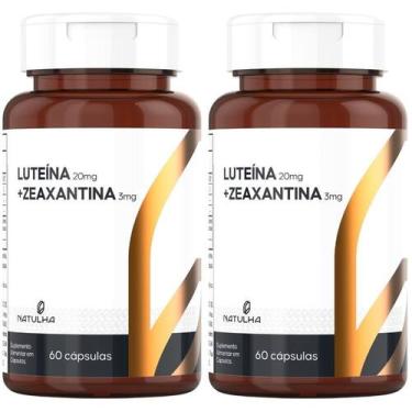 Imagem de KIT 2X Luteína + Zeaxantina 60 cápsulas - Natulha
