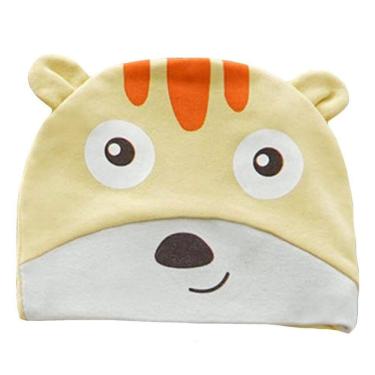 Imagem de Gorro Fantasia Para Bebê 17x14cm Leão Amarelo