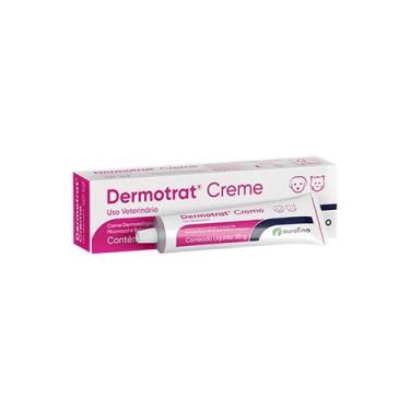 Imagem de Dermotrat Creme Ourofino Anti-inflamatório para Cães e Gato 20g - Ouro