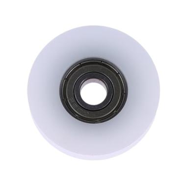 Imagem de 1 peça 8 x 40 x 11,5 mm 608ZZ polia de rolamento de polia de corda branca ranhura em U