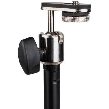 Imagem de Adaptador De Rosca c/esfera P/pedestal- 5/8" p/ 1/4" gravador zoom H1n