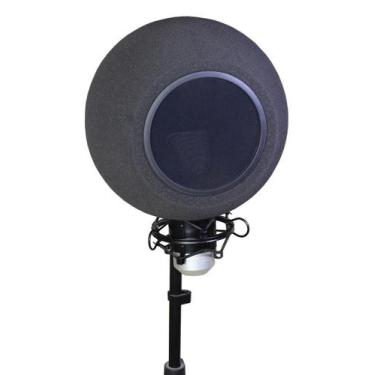 Imagem de Smart Vocal,Cabine,Difusor acústico c/pop filter p/gravação vocal c/mi