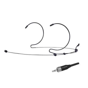 Imagem de Microfone Headset c/fio,Bilateral,Cápsula 4 mm,Rosca Interna,Preto p/ 