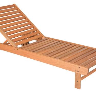 Imagem de Espreguiçadeira Ipanema Mestra Móveis Polisten Jatobá