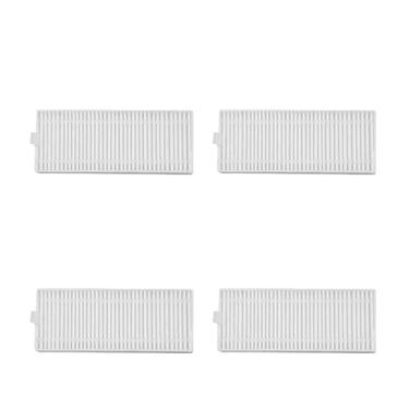 Imagem de Main Side Brush Filter HEPA Mop Cloth Compatible With Rowenta X-PLORER 75 S+ RR8567WH RR8587WH Robot Vacuum Cleaner Spare Parts Accessories(4 HEPA)