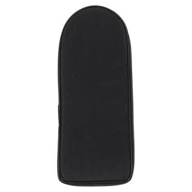 Imagem de Almofada de assento de chuveiro para cadeira de rodas, tecido oxford, preto, macio, conforto aprimorado, elástico, respirável, removível, almofada de cadeira para idosos