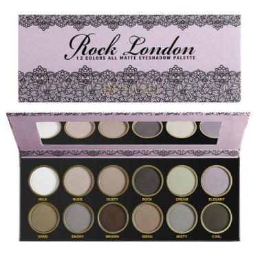 Imagem de Paleta de sombras La Catrina 12 Color All Matte para pele madura