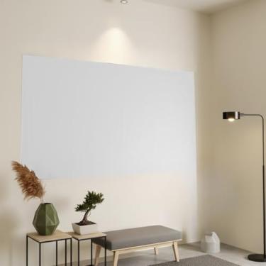 Imagem de Cortina Painel Blackout Com - InstalaçãO FáCil Para Sala, Quarto, Cozinha E EscritóRio(BRANCO,135X175)