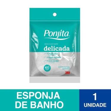 Imagem de Esponja de Banho Delicada Ponjita - 3M