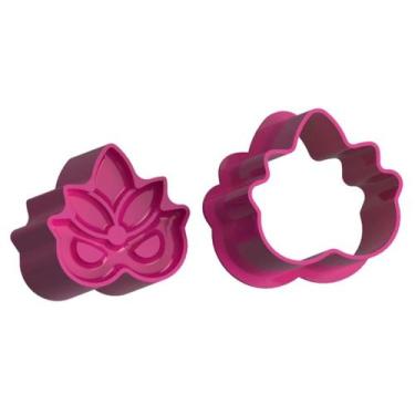 Imagem de Ejetor Modelador Doces MASCARA CARNAVAL Brigadeiros Docinhos Massa Bis