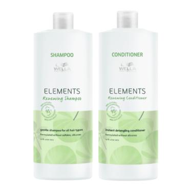 Imagem de Wella Elements Shampoo 1000ml e Condicionador 1000ml