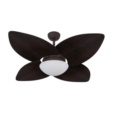 Imagem de Ventilador De Teto Dormamu Marrom Texturizado 4 Pás 127v