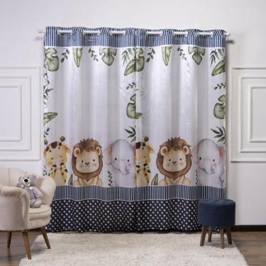 Imagem de Cortina Estampado Cetim Infantil 3.00.2.20 Decoração, Menino, Menina, 