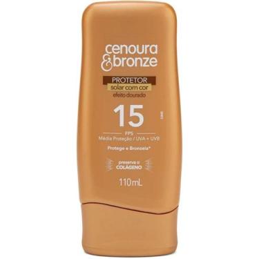 Imagem de Cenoura e Bronze Protetor Solar Com Cor Fps15