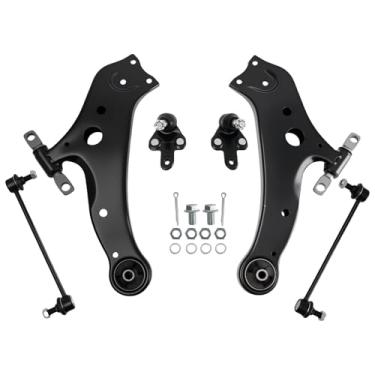 Imagem de maXpeedingrods 4Pcs Front Lower Control Arm Kit for Toyota Highlander 2008-2019 Toyota Venza 2009-2016, for Lexus RX350/RX350L/RX450h/RX450hl, Suspension Kit with Ball Joints, Sway Bar End Links
