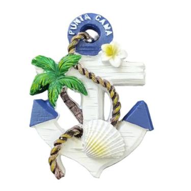 Imagem de Imã de geladeira Punta Cana Anchor, República Dominicana, Souvenir - y