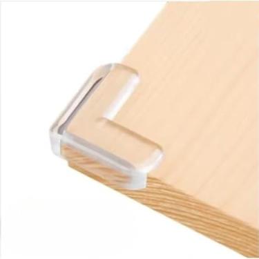 Imagem de Protetor Quina, 20 Protetor de Silicone de Mesa Quina Protetor para Móveis Quarto Cozinha Casa(L forma-12peças)