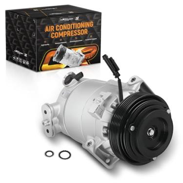 Imagem de maXpeedingrods Compressor de ar condicionado AC com embreagem para Chevrolet Equinox 2016-2017, Impala 2014-2015, Malibu 2013-2016, GMC Terrain 2015-2017, Buick Regal 2014-2017 substitui #22947668