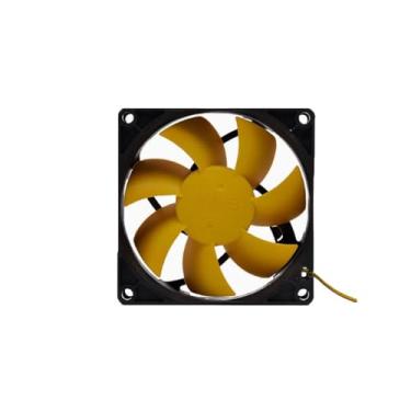 Imagem de Ventilador de resfriamento de CPU para laptop, ventilador de chassi para PCCOOLER F82Y 12 cm, pás amarelas, novas