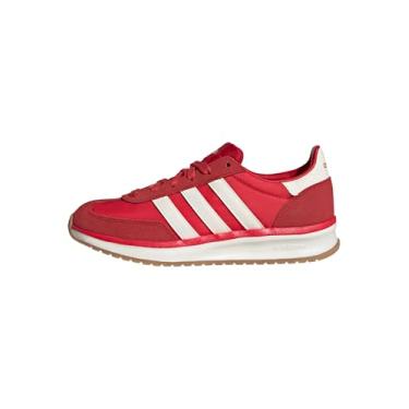 Imagem de adidas Tênis feminino Run 70s 2.0, Rubi puro/branco fora/melhor escarlate, 41