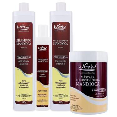 Imagem de Kit Shampoo Mandioca - Wgw