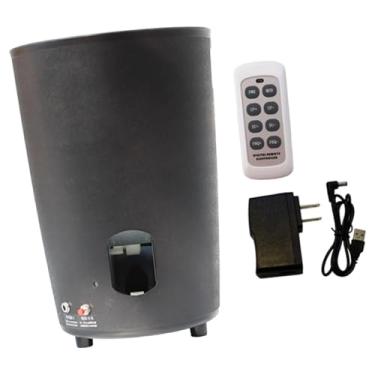 Imagem de YIJU Robô de Tênis de Mesa, Máquina Automática de Bolas, Portátil, Bolas de Saque com Loop, para Treinamento de Iniciantes, Diversão Automática, Preto